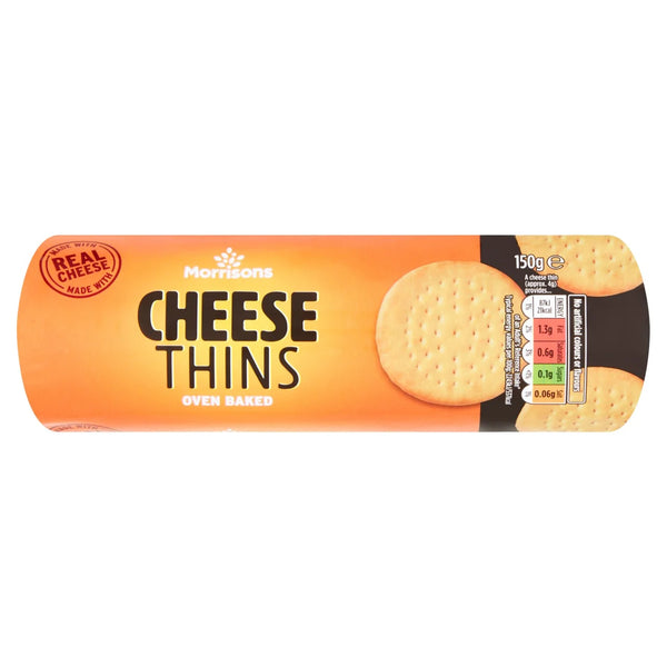 Morrisons Cheese Thins, 150g