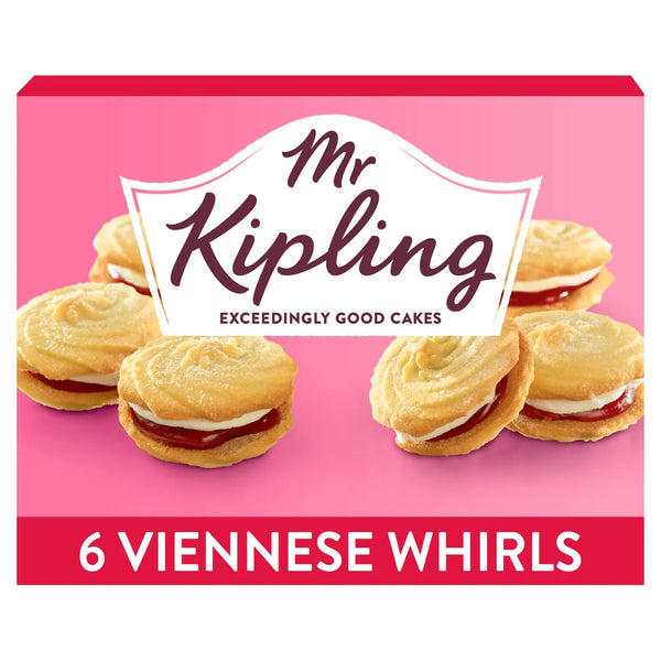 Mr Kipling Viennese Whirls (6 per pack)