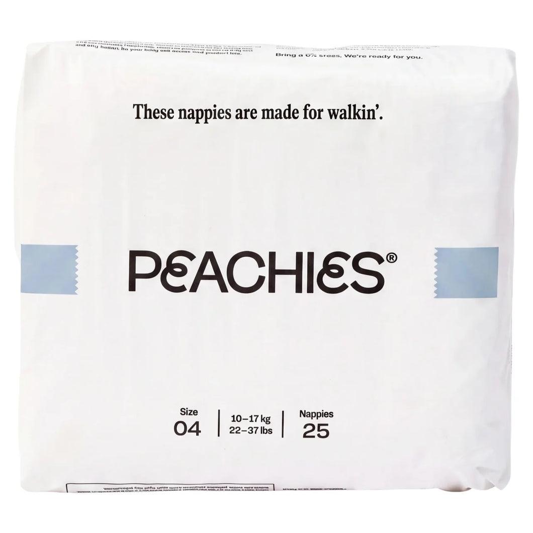 PEACHIES Premium Nappies Size 04 (10-17 kg), Single Pack