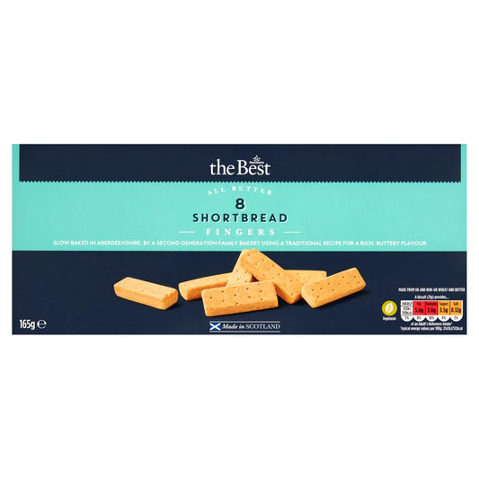 Morrisons The Best All Butter Shortbread Fingers 165g