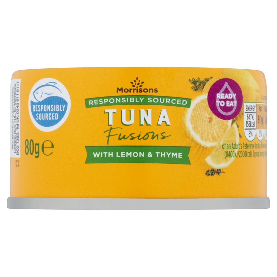 Morrisons Tuna In Lemon & Thyme, 80g