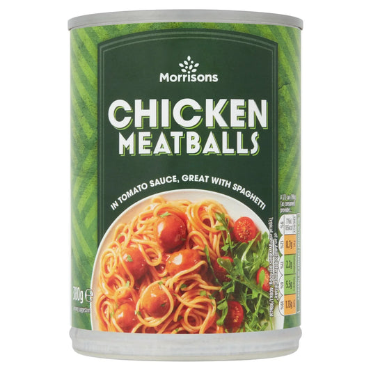 Morrisons Tinned Meatballs In Tomato Sauce 380g