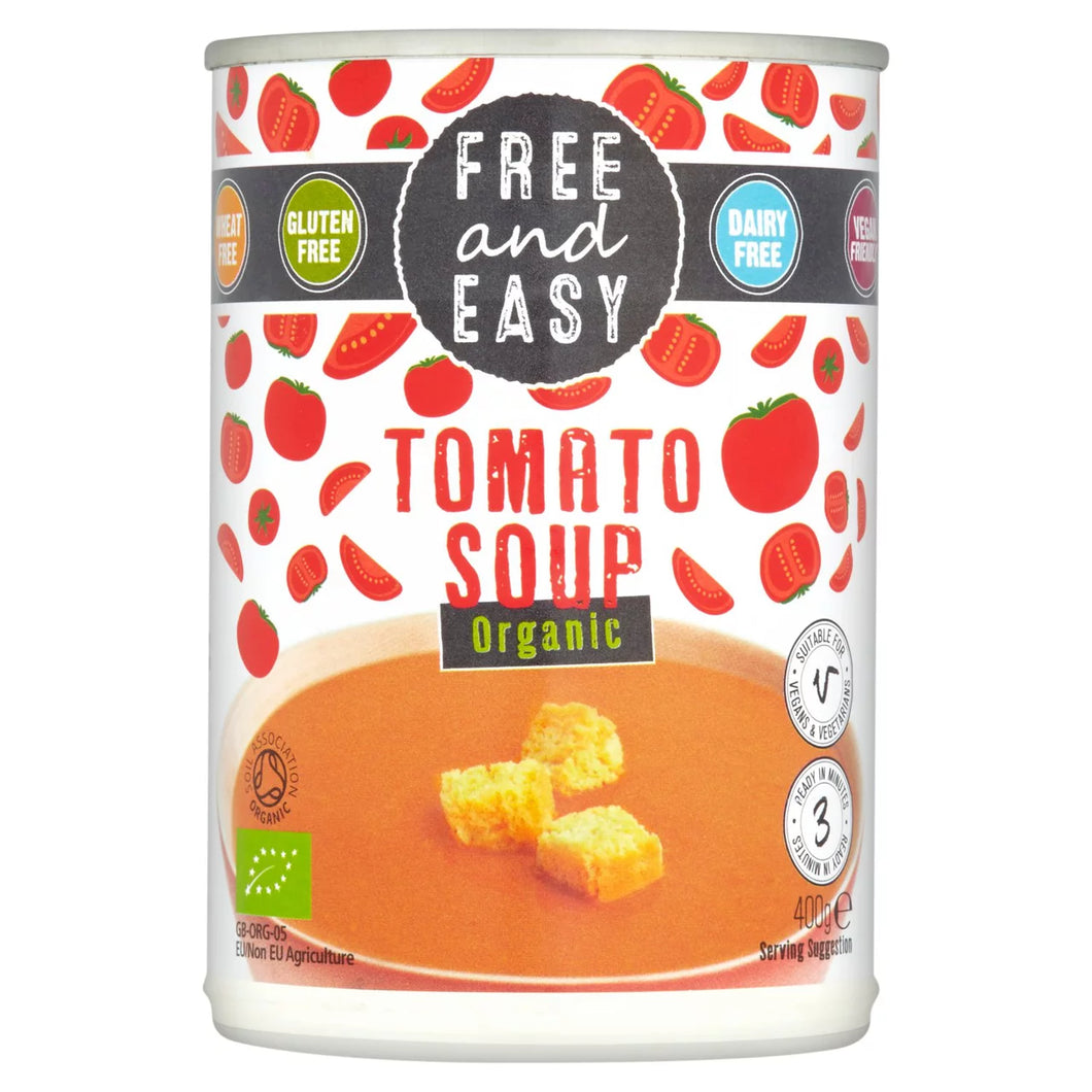 Free & Easy Organic Tomato Soup 400G