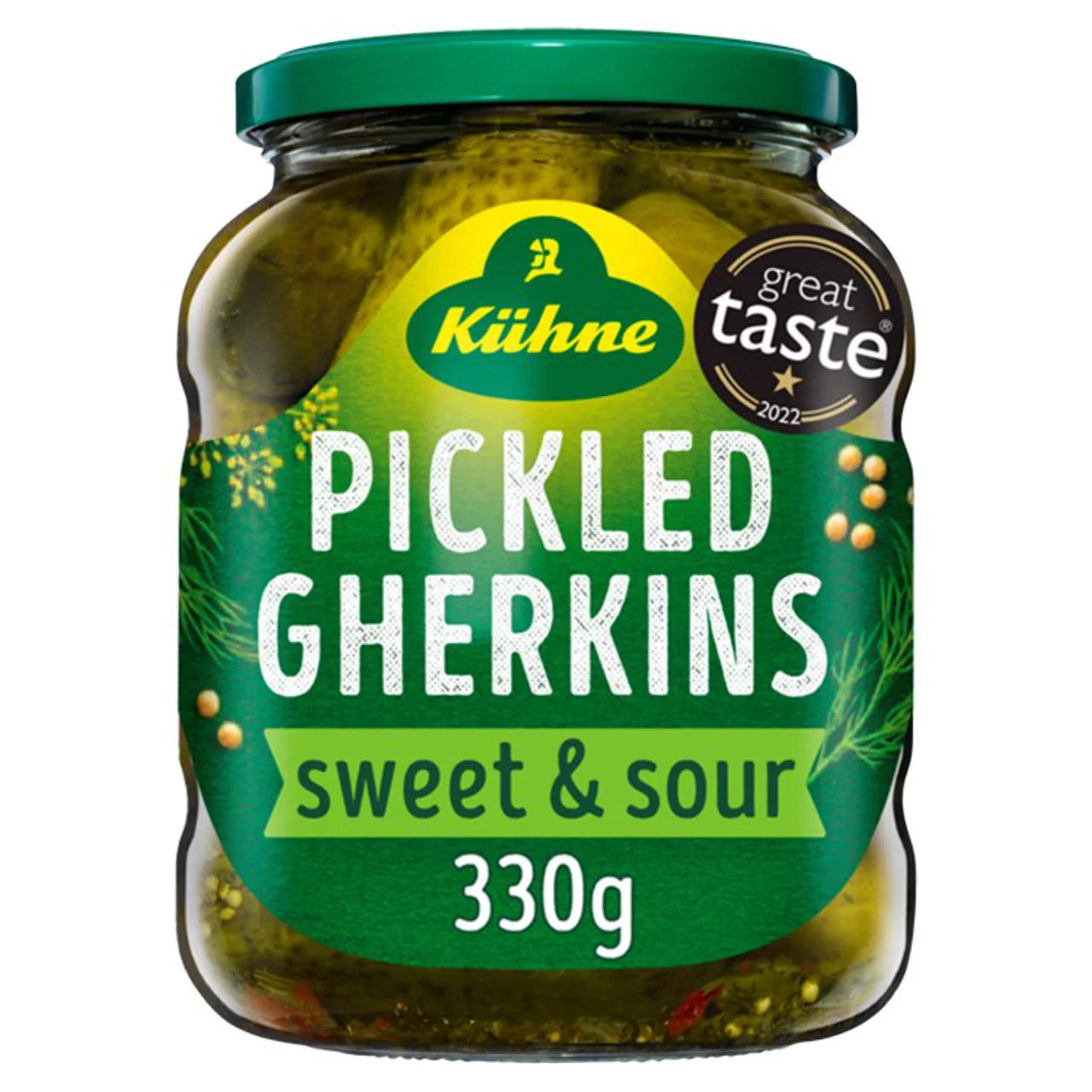 Kuhne Pickled Gherkins 330G