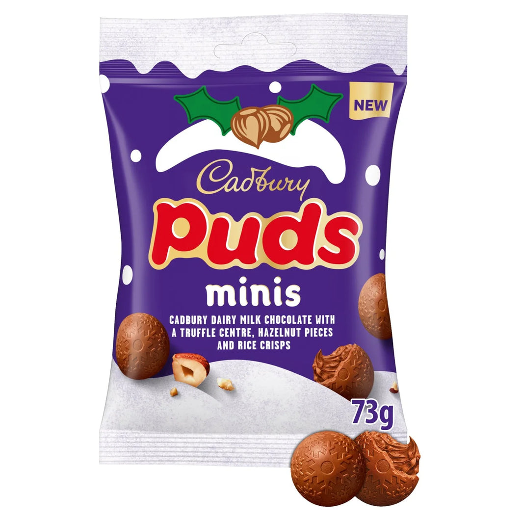 Cadbury Puds Minis Milk Chocolate 73g