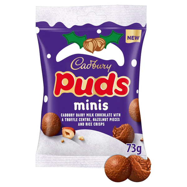Cadbury Puds Minis Milk Chocolate 73g
