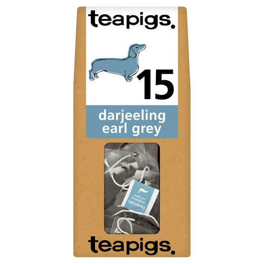 Teapigs 15 Darjeeling Earl Grey Tea Temples 37.5G