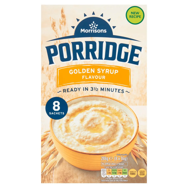 Morrisons Syrup Oat 8 Sachets 288g