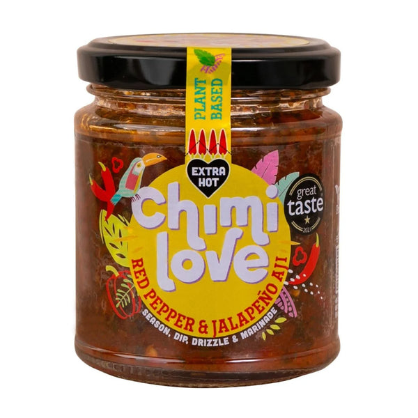 Chimilove Red Pepper & Jalapeño Aji Sauce 165g