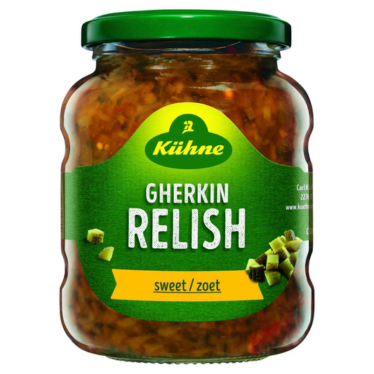 Kuhne Gherkin Relish - Sweet 350G