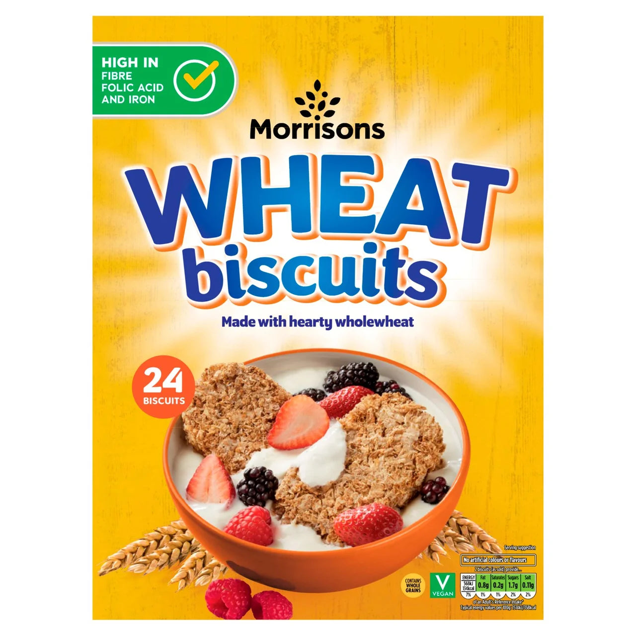 Morrisons Wheat Biscuits 24 Pack