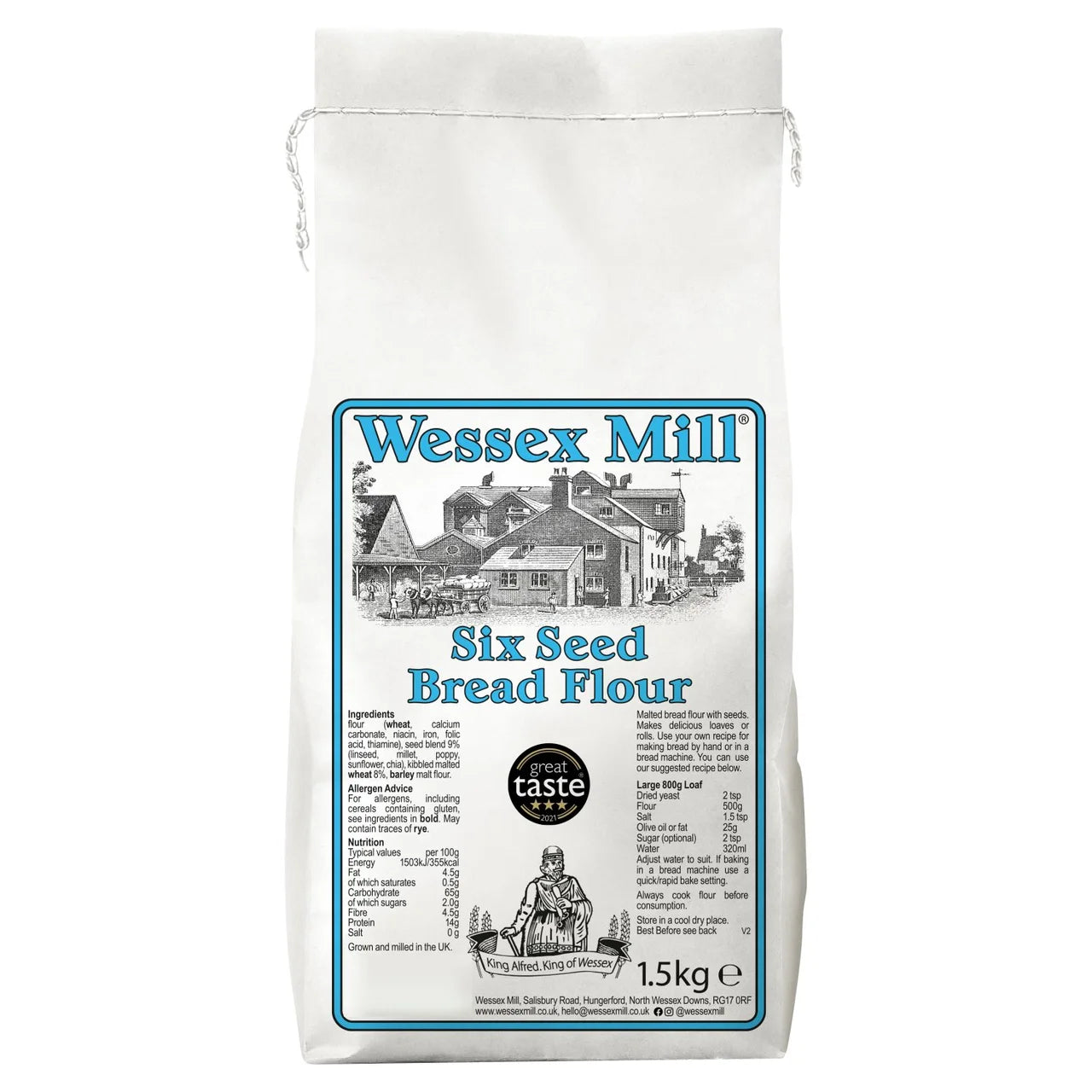 Wessex Mill Six Seed Bread Flour 1.5Kg