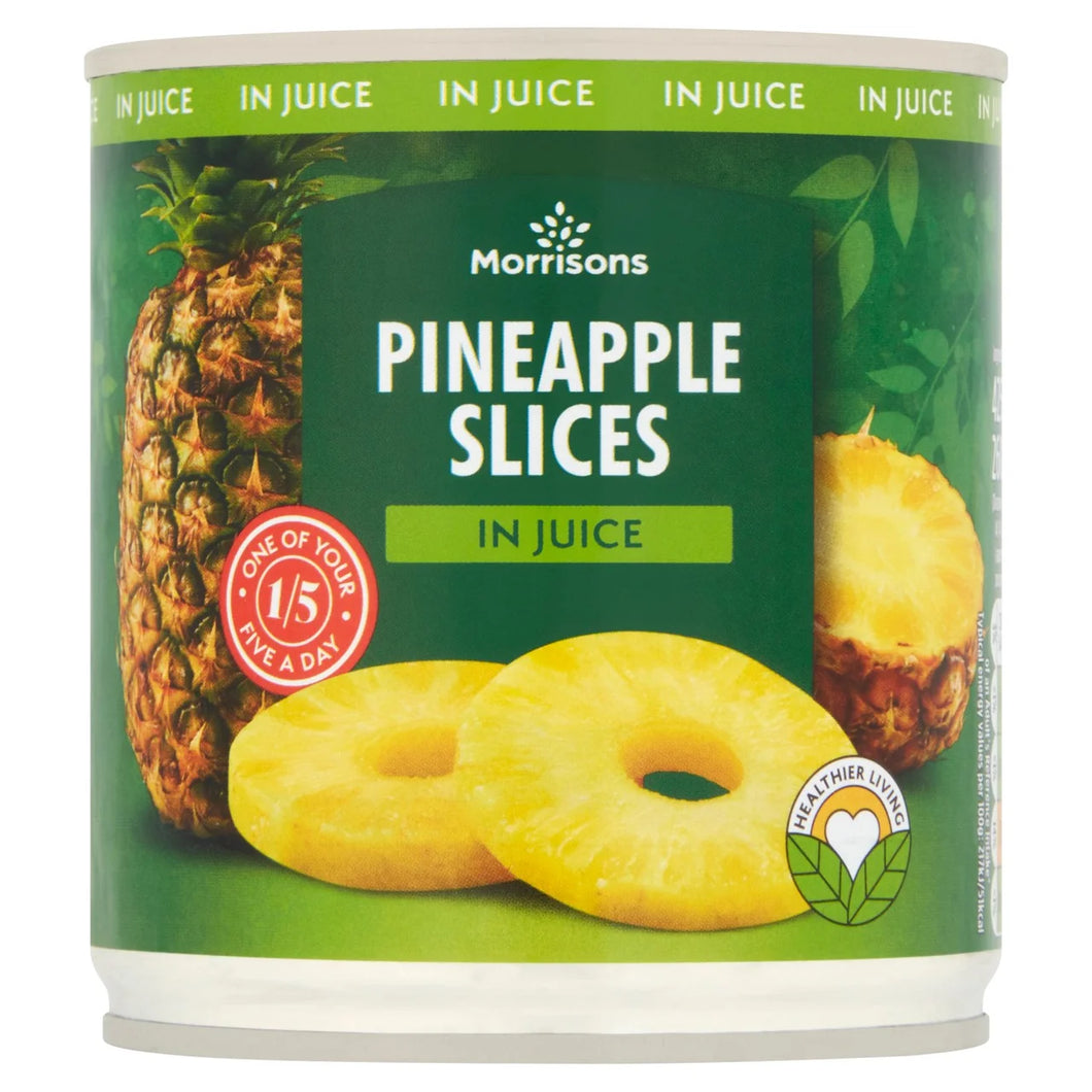Morrisons Pineapple Slices In Juice, 425g