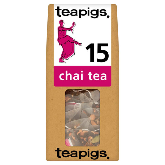 Teapigs 15 Chai Tea Tea Temples 52.5G