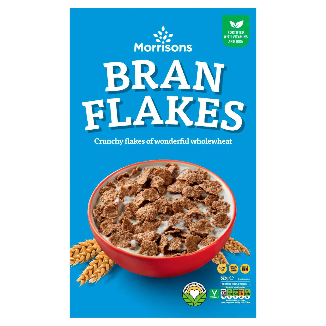 Morrisons Breakfast Cereal -  Bran Flakes 625g