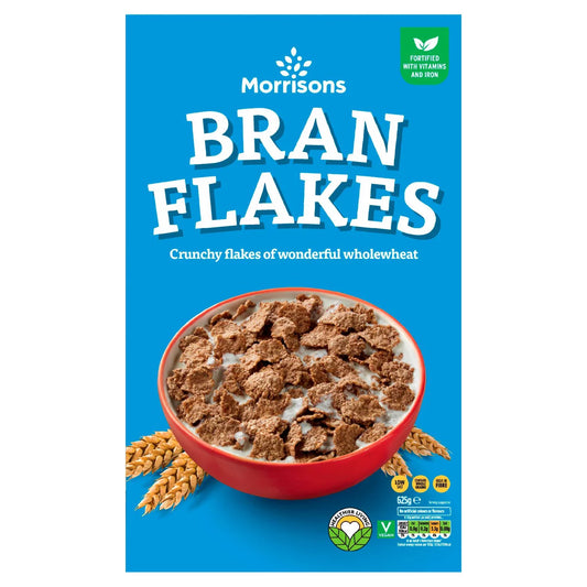 Morrisons Breakfast Cereal -  Bran Flakes 625g