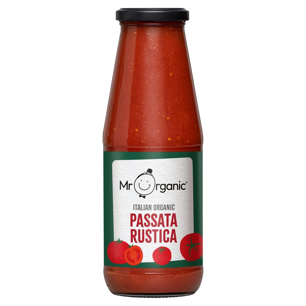 Mr Organic Italian Organic Passata Rustica, 690g