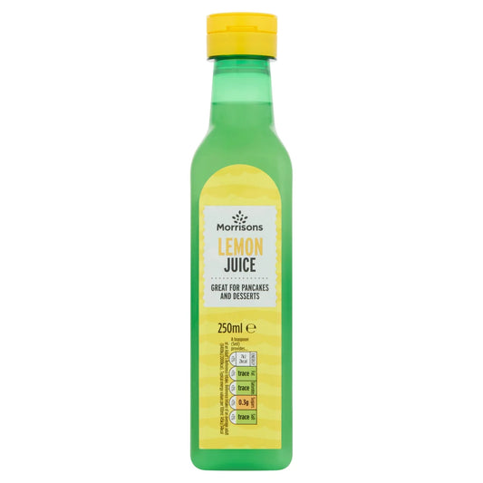 Morrisons Lemon Juice 250ml