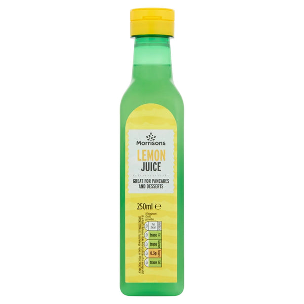 Morrisons Lemon Juice, 250ml