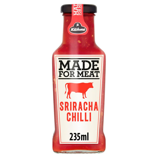 Kuhne Made For Meat - Sriracha Hot Chilli Style Sauce 235Ml