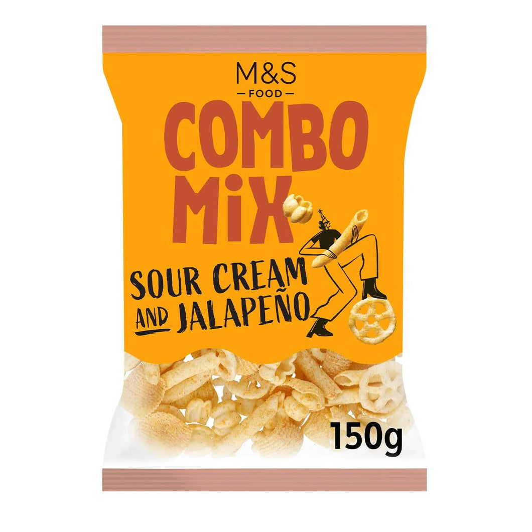 M&S Sour Cream & Jalapeno Combo Mix, 150g