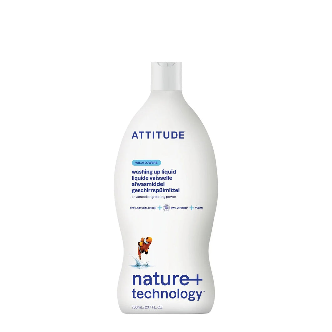 Attitude Eco-Friendly Washing Up Liquid Wildflowers 700ml