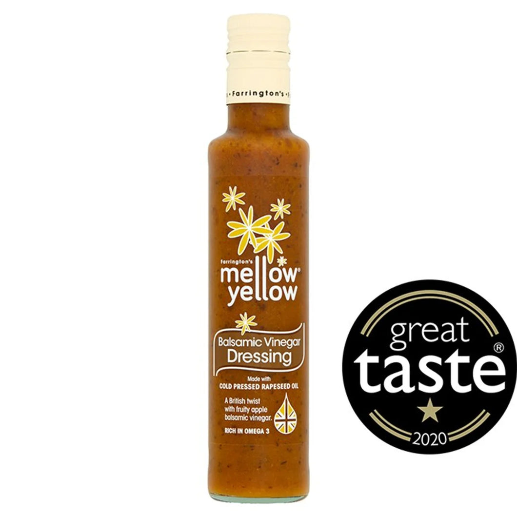 Farringtons Mellow Yellow Balsamic Vinegar Dressing 250ml
