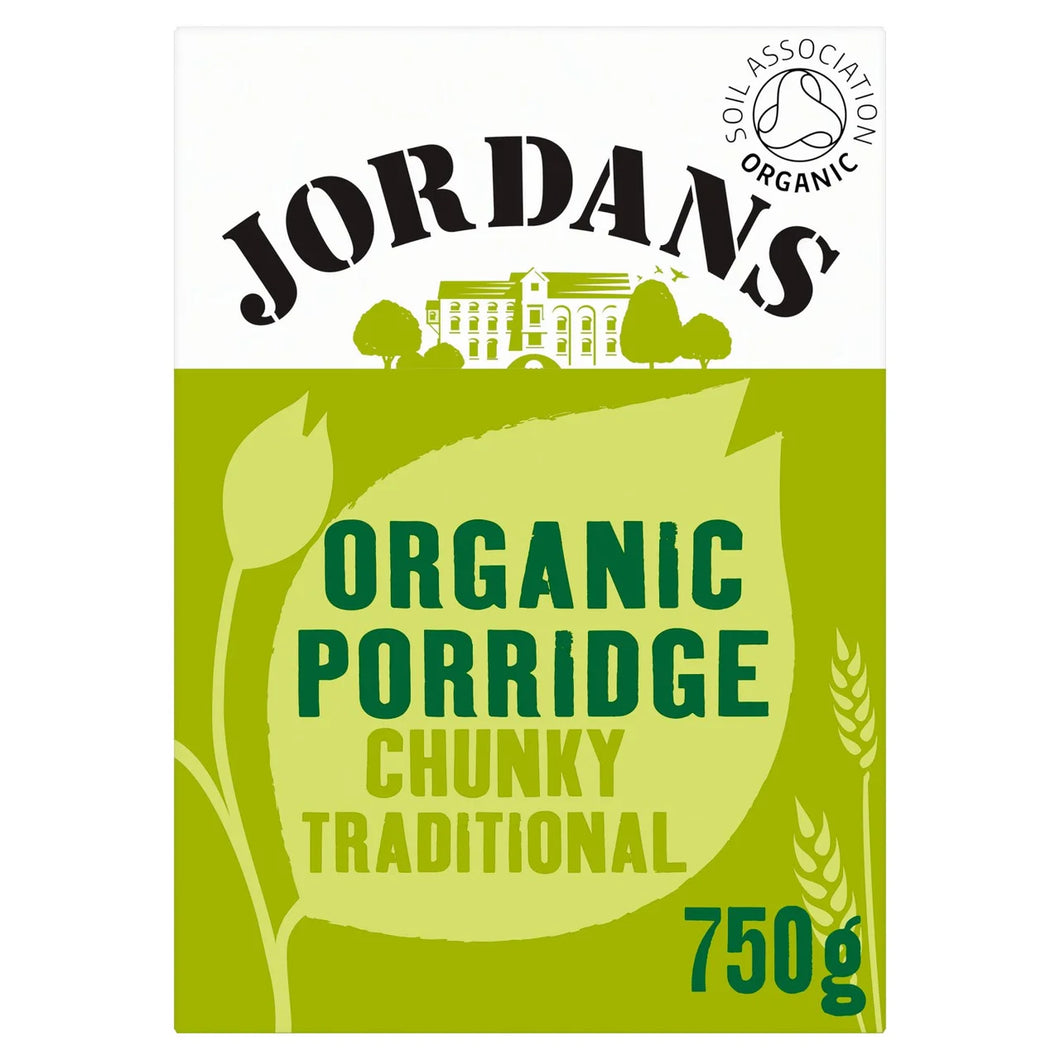 Jordans Organic Jumbo Porridge Oats Breakfast Cereal 750g