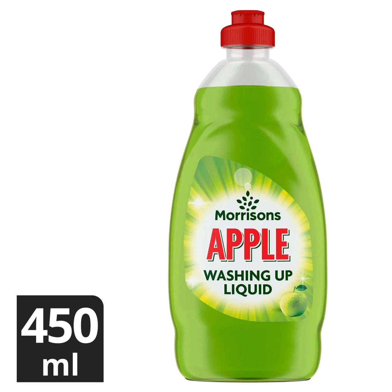 Morrisons Apple Washing Up Liquid - 450ml