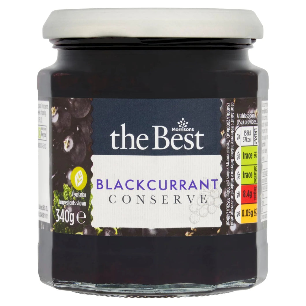 Morrisons The Best Blackcurrant Conserve, 340g