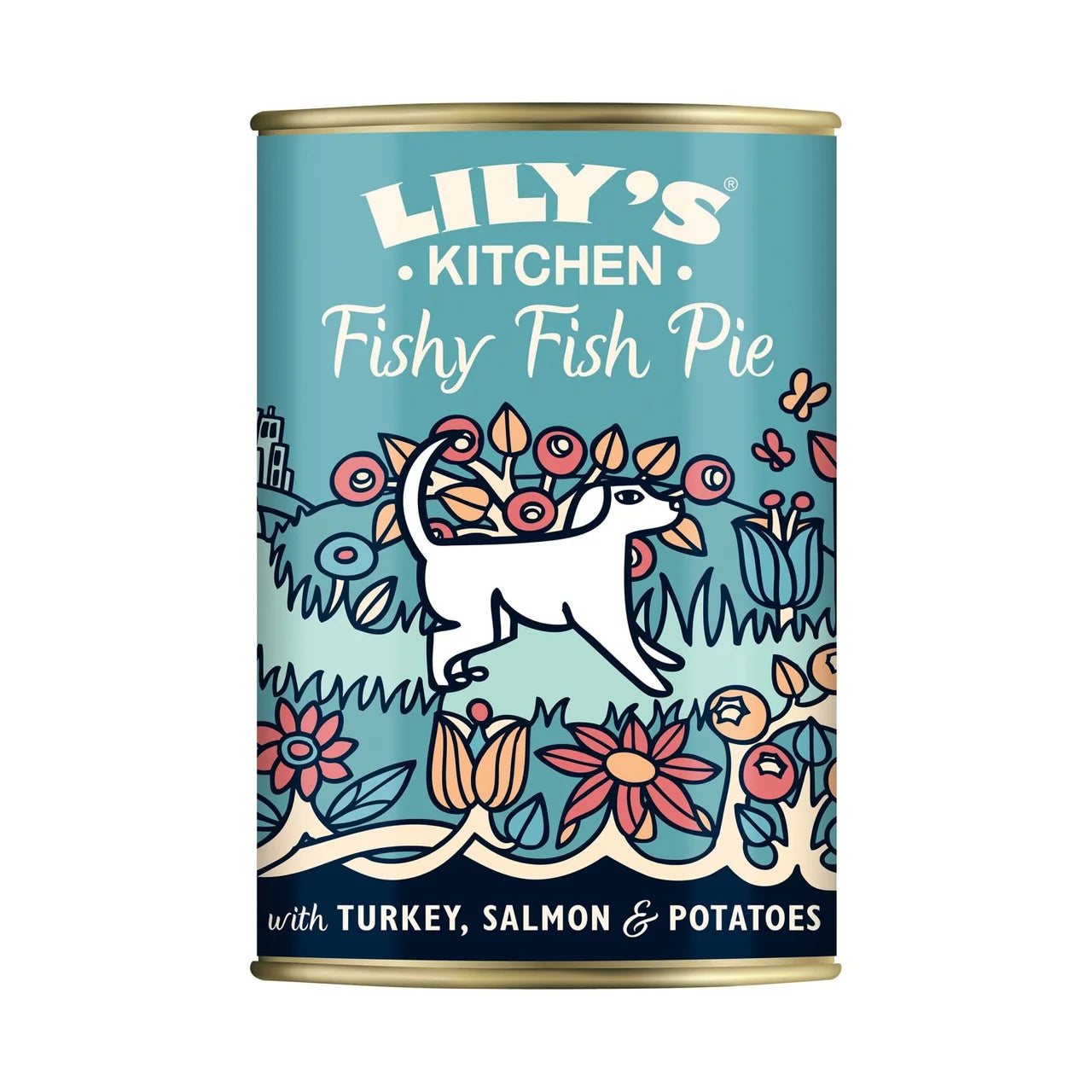 Lily's Kitchen Fishy Fish Pie with Peas for Dogs - 400g