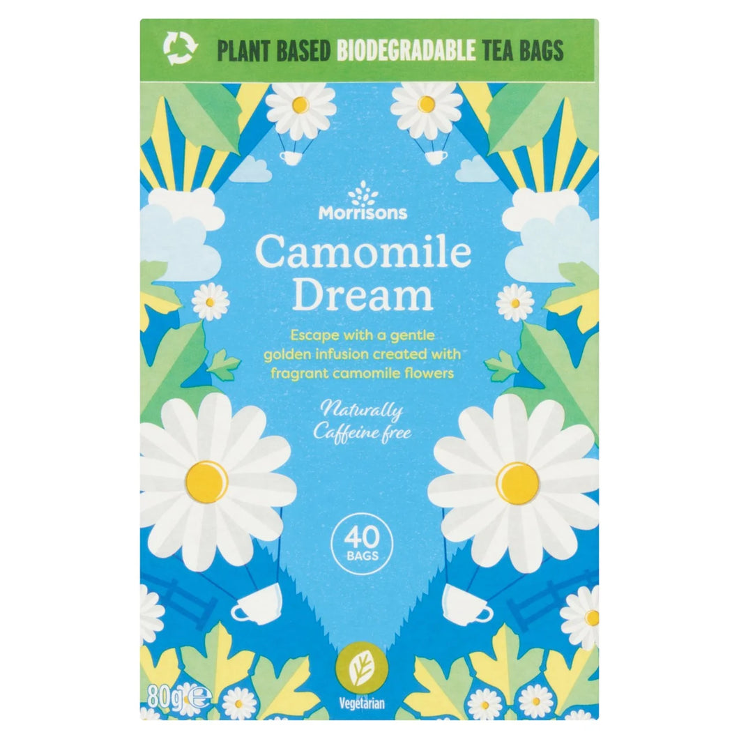 Morrisons Camomile Dream 40 Tea Bags 80g