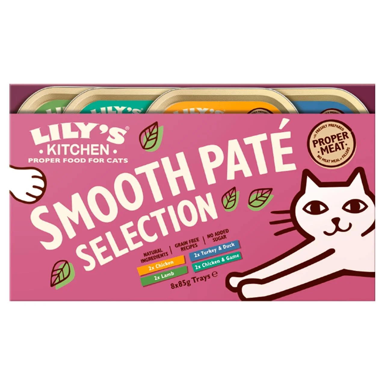 Lily's Kitchen Cat Pate Selection Multipack - 8x85g
