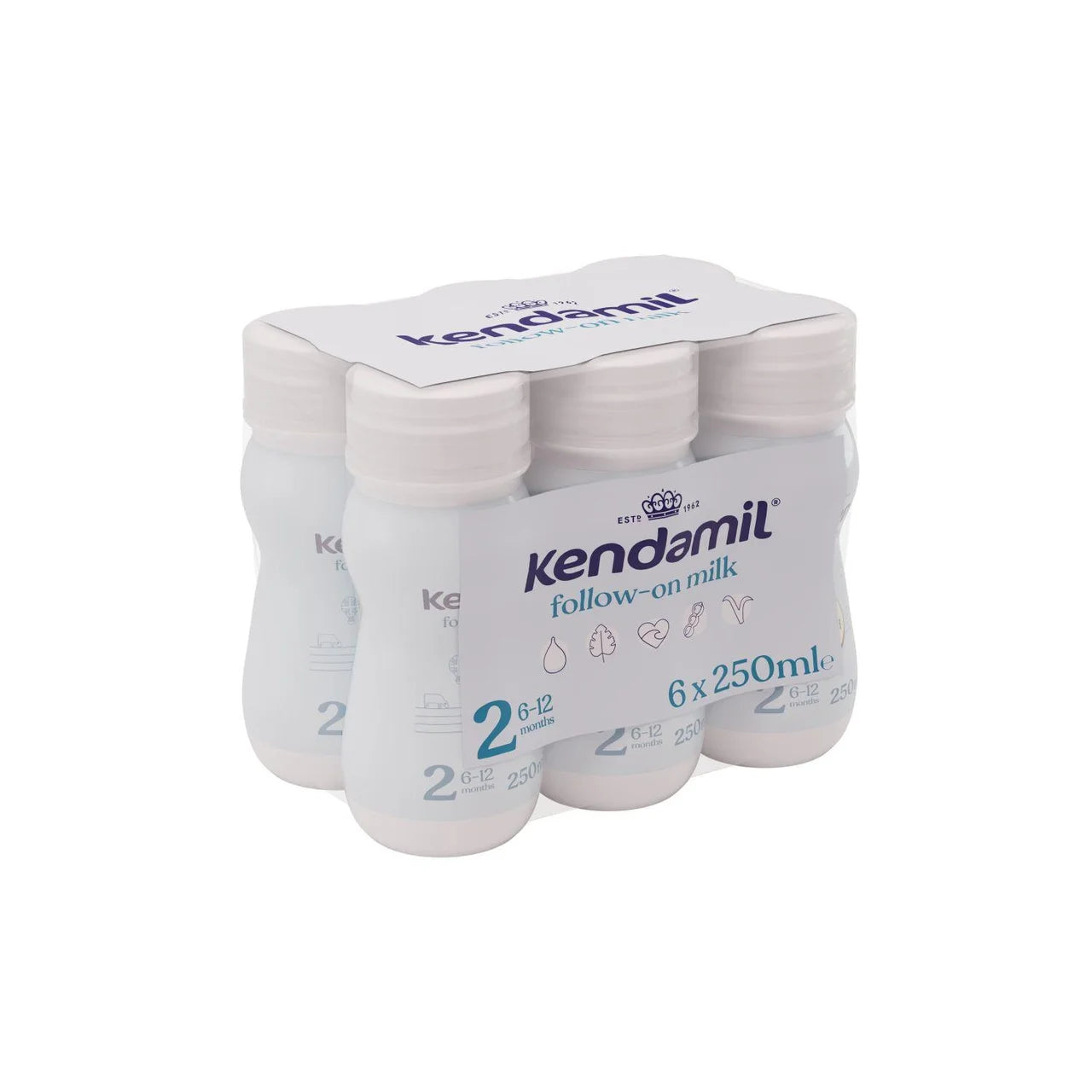 Kendamil Ready to Feed Follow On Milk - 6 x 250ml