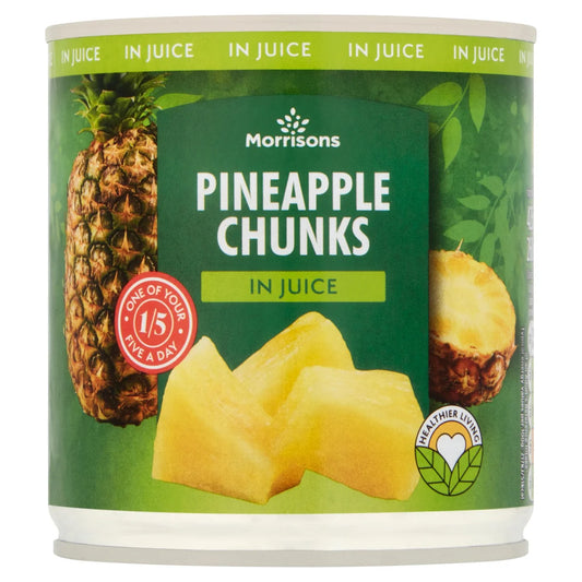 Morrisons Pineapple Chunks In Juice (425g)