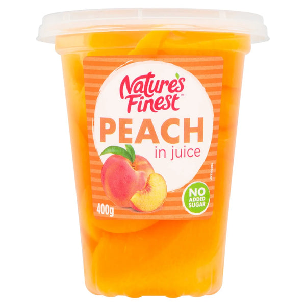 Nature's Finest Peach Slices in Juice, 400g