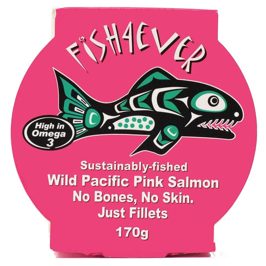Fish 4 Ever Wild Pacific Pink Salmon 170g