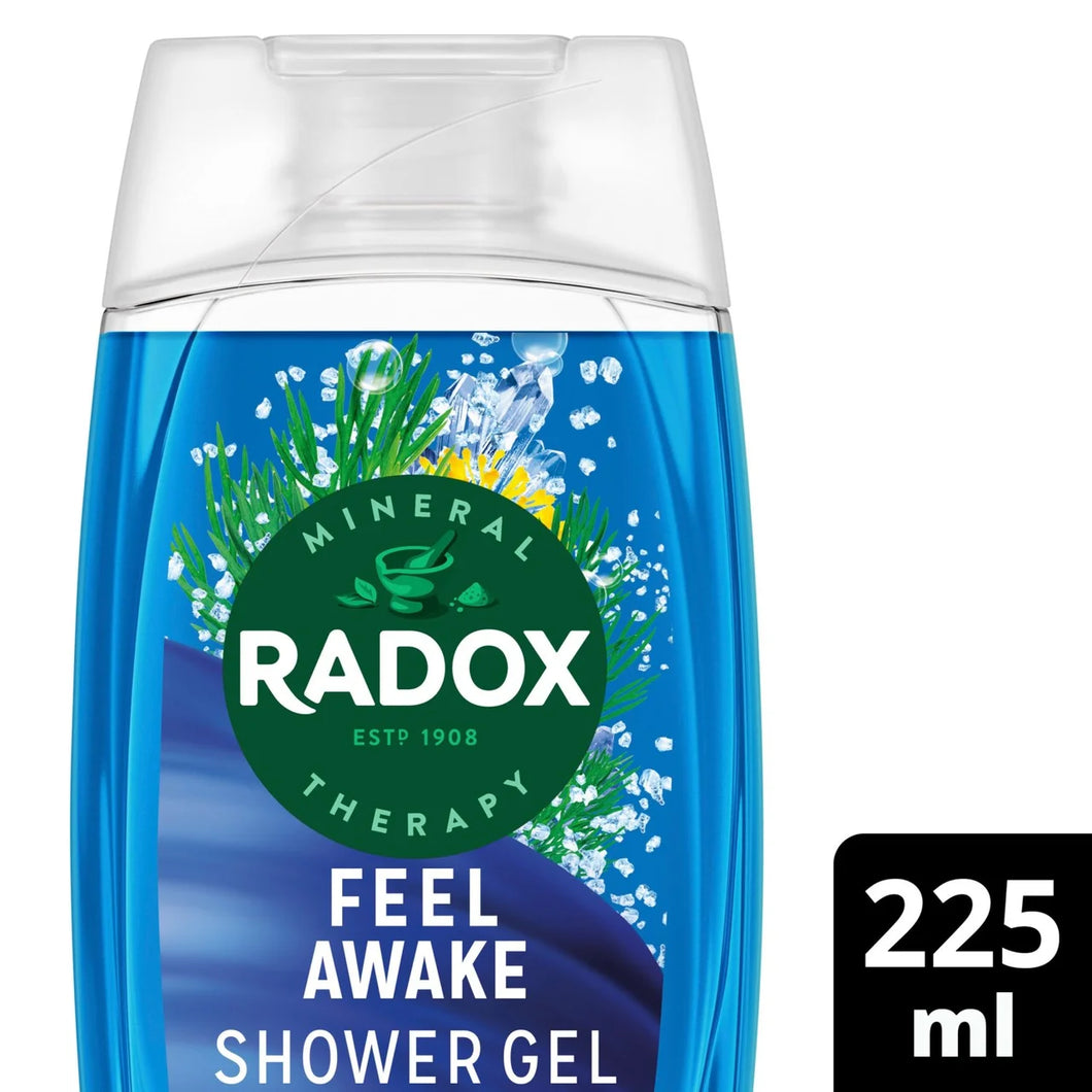 Radox Feel Awake Mood Boosting Shower Gel & Shampoo 225ml