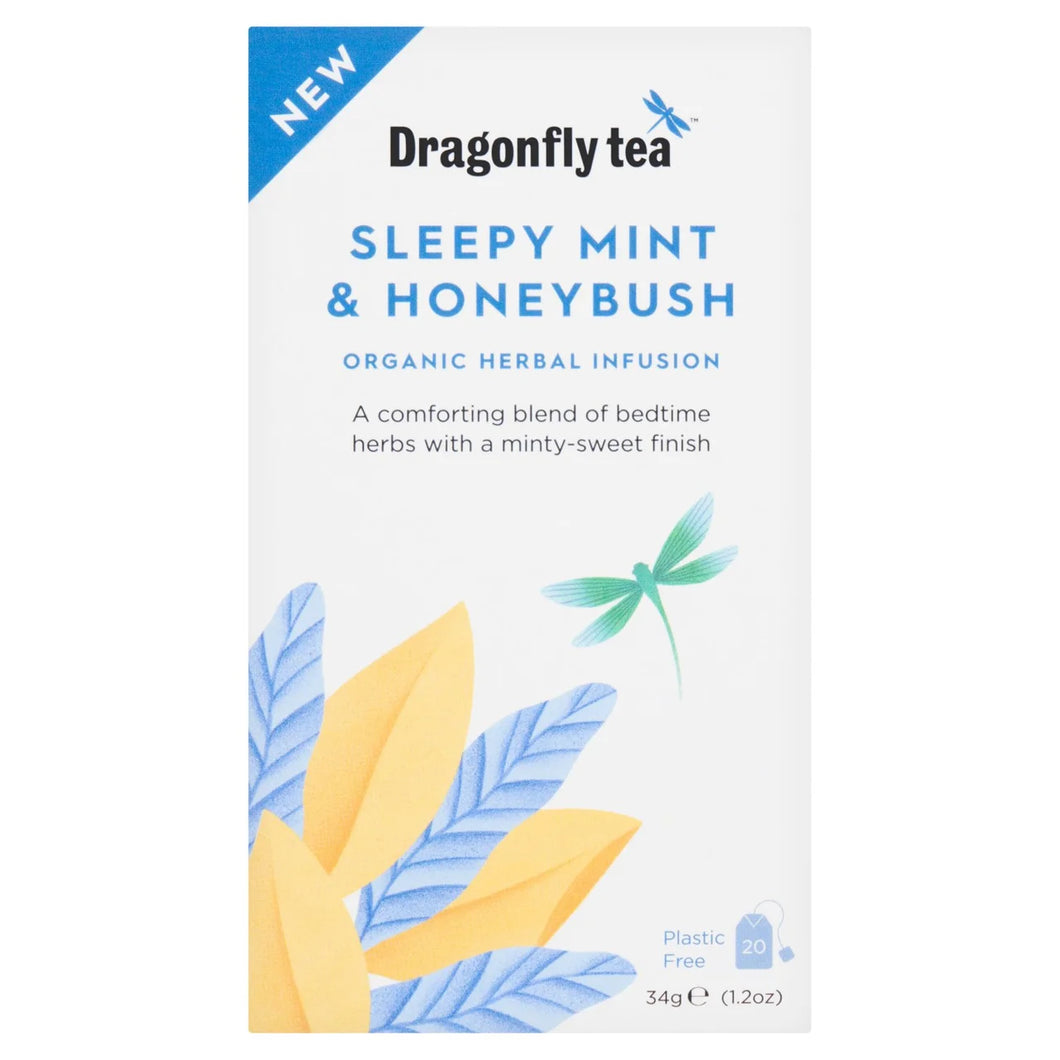 Dragonfly Organic Sleepy Mint & Honeybush - 20 bags