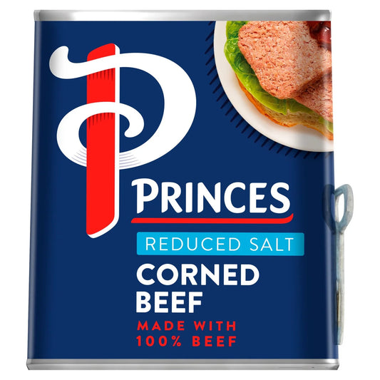 Princes Corned Beef Reduced Salt 340g