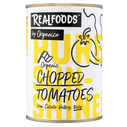 Realfoods Organic Chopped Tomatoes 400g
