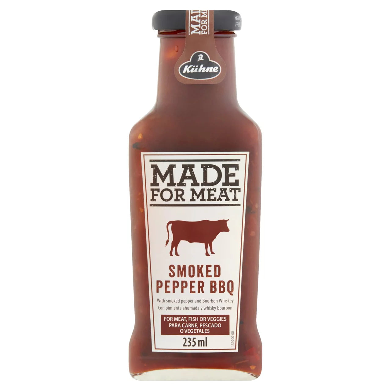 Kuhne Made For Meat - Smoked Pepper Bbq Style Sauce 235Ml