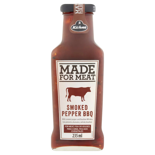 Kuhne Made For Meat - Smoked Pepper Bbq Style Sauce 235Ml