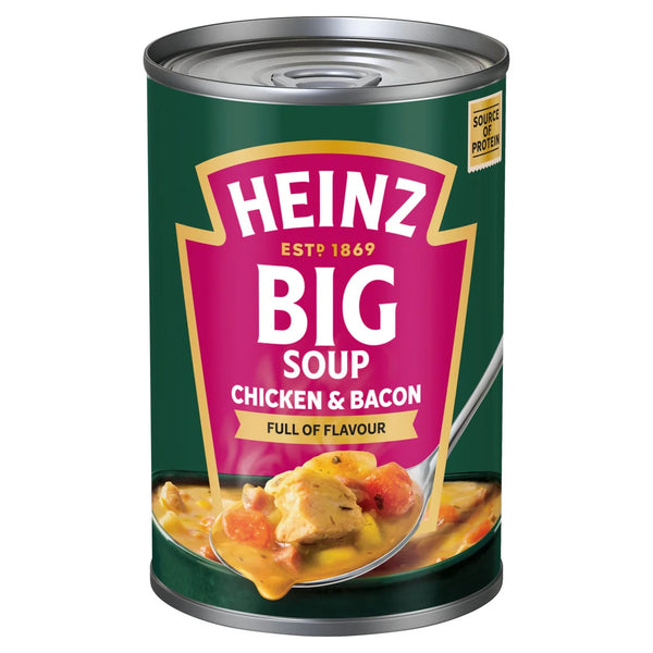 Heinz Chicken and Bacon Chunky Big Soup 400g
