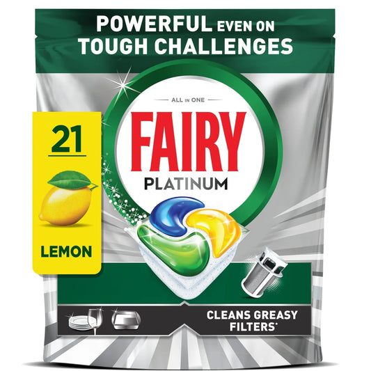 Fairy Platinum All in One Original Dishwasher Tablets 21