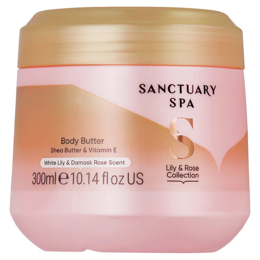 Sanctuary Spa Lily & Rose Collection Body Butter  - 300ml