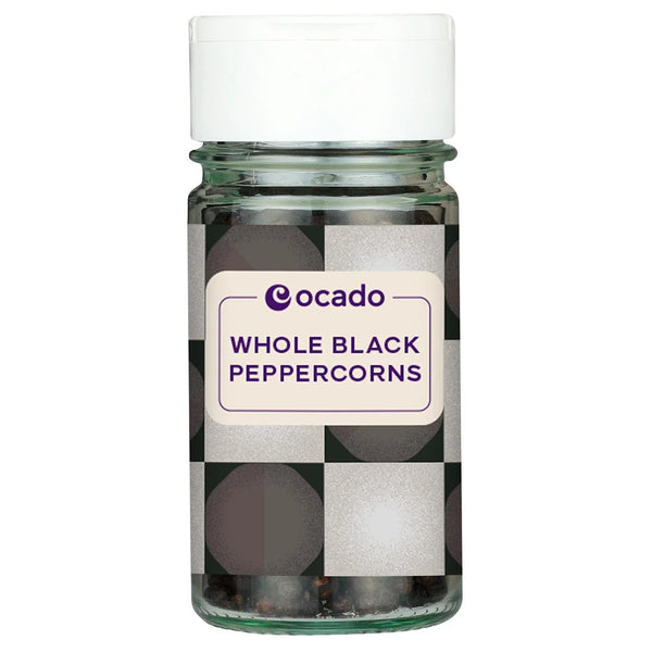 Ocado Whole Black Peppercorns, 45g