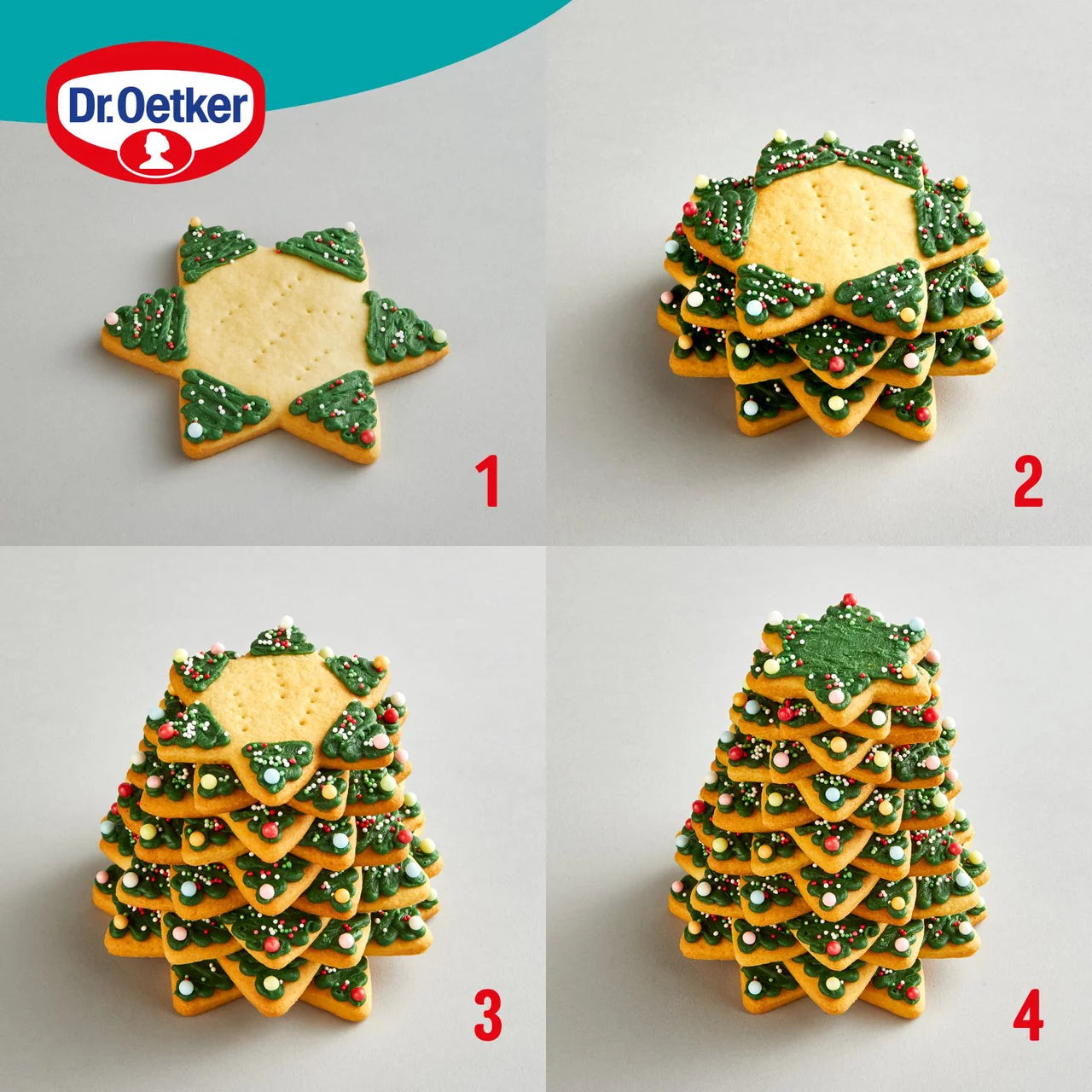 Dr. Oetker Christmas Tree Biscuit Kit