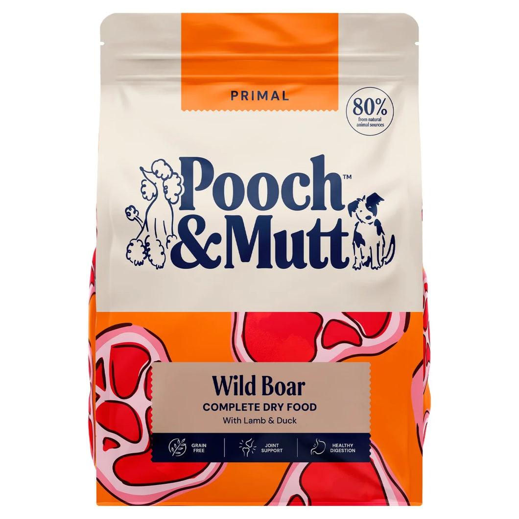Pooch & Mutt Primal Wild Boar 2kg