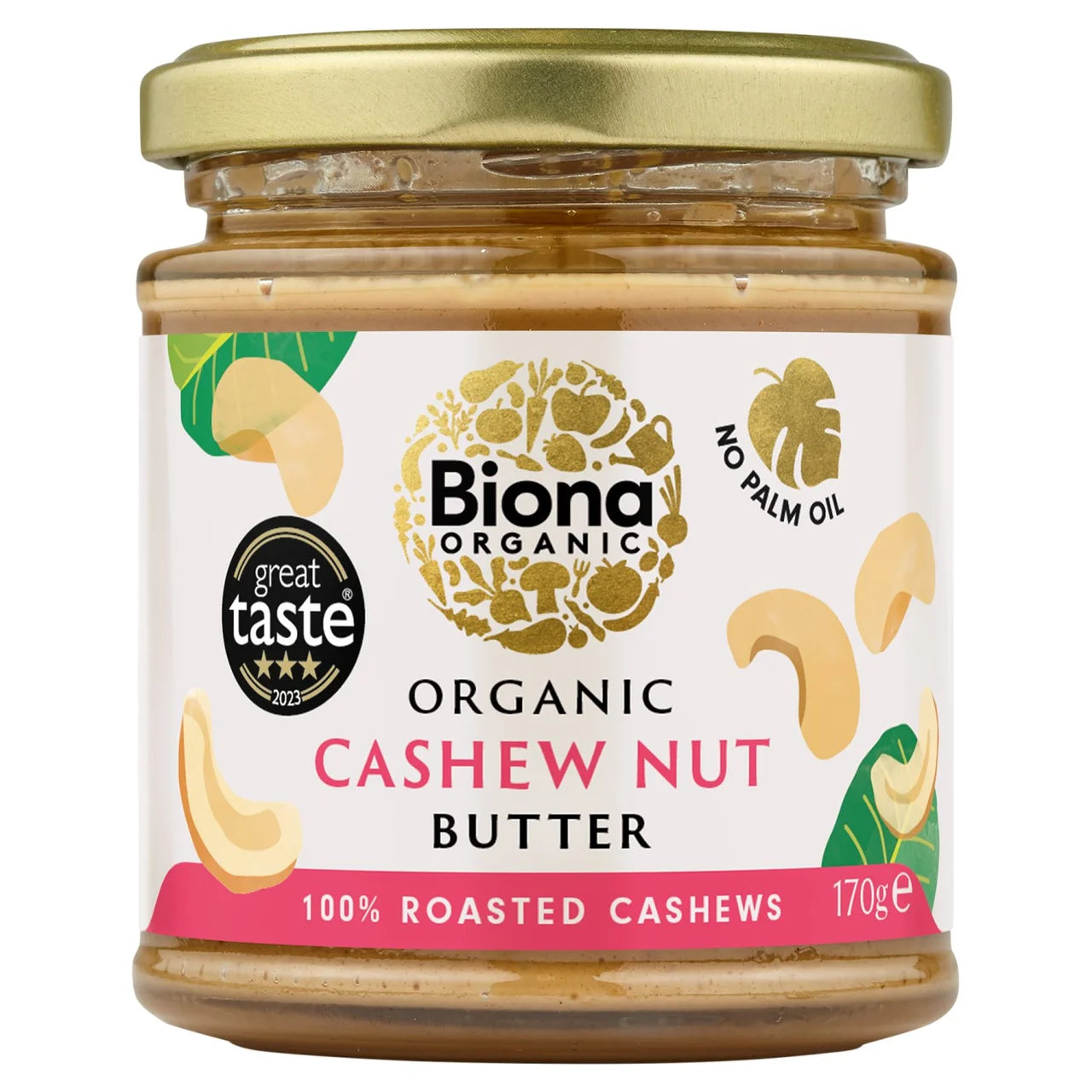 Biona Organic Cashew Nut Butter - 170g